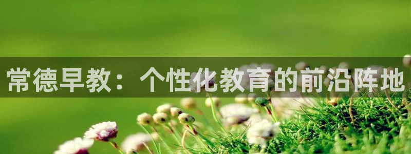 天顺娱乐负责人寸纷pg22650：常德早教：个性化教育的前沿阵地