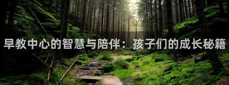 天顺娱乐负责人卜网pg22650：早教中心的智慧与陪伴：孩子们的成长秘籍