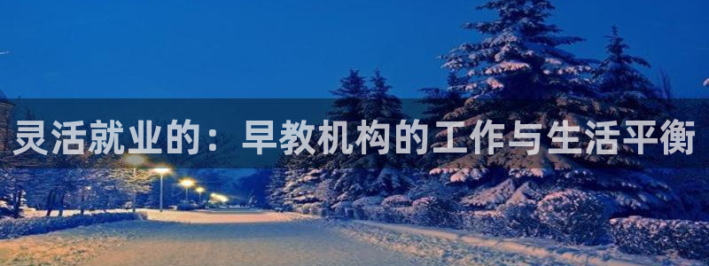 天顺娱乐跃943994：灵活就业的：早教机构的工作与生活平衡