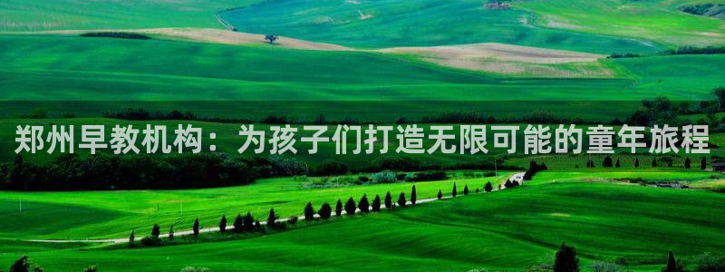 天顺娱乐在线注册：郑州早教机构：为孩子们打造无限可能的童年旅程