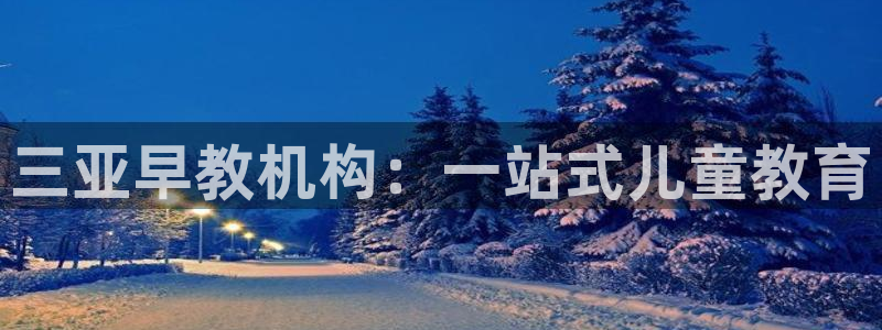 天顺娱乐恋70648:三亚早教机构:一站式儿童教育