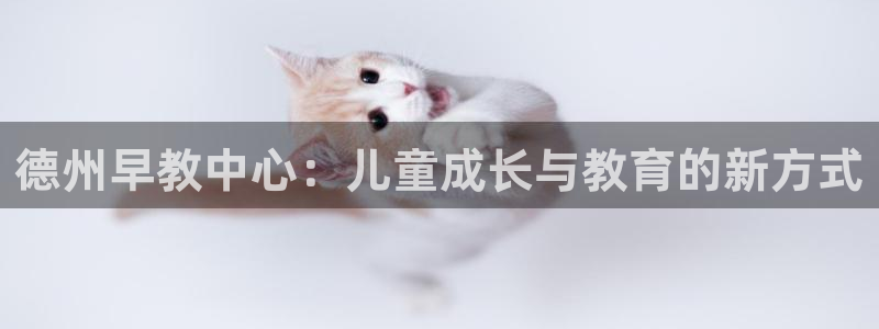 天顺娱乐 直d招22999:德州早教中心:儿童成长与教育的新方式