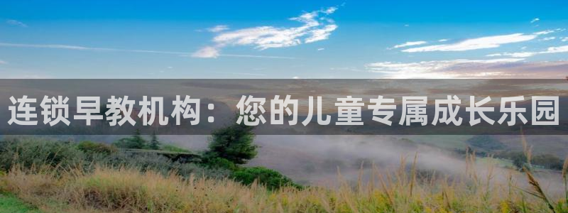 天顺娱乐刀55312：连锁早教机构：您的儿童专属成长乐园